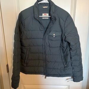 Fjallraven Women's Dark Gray Puffer Jacket